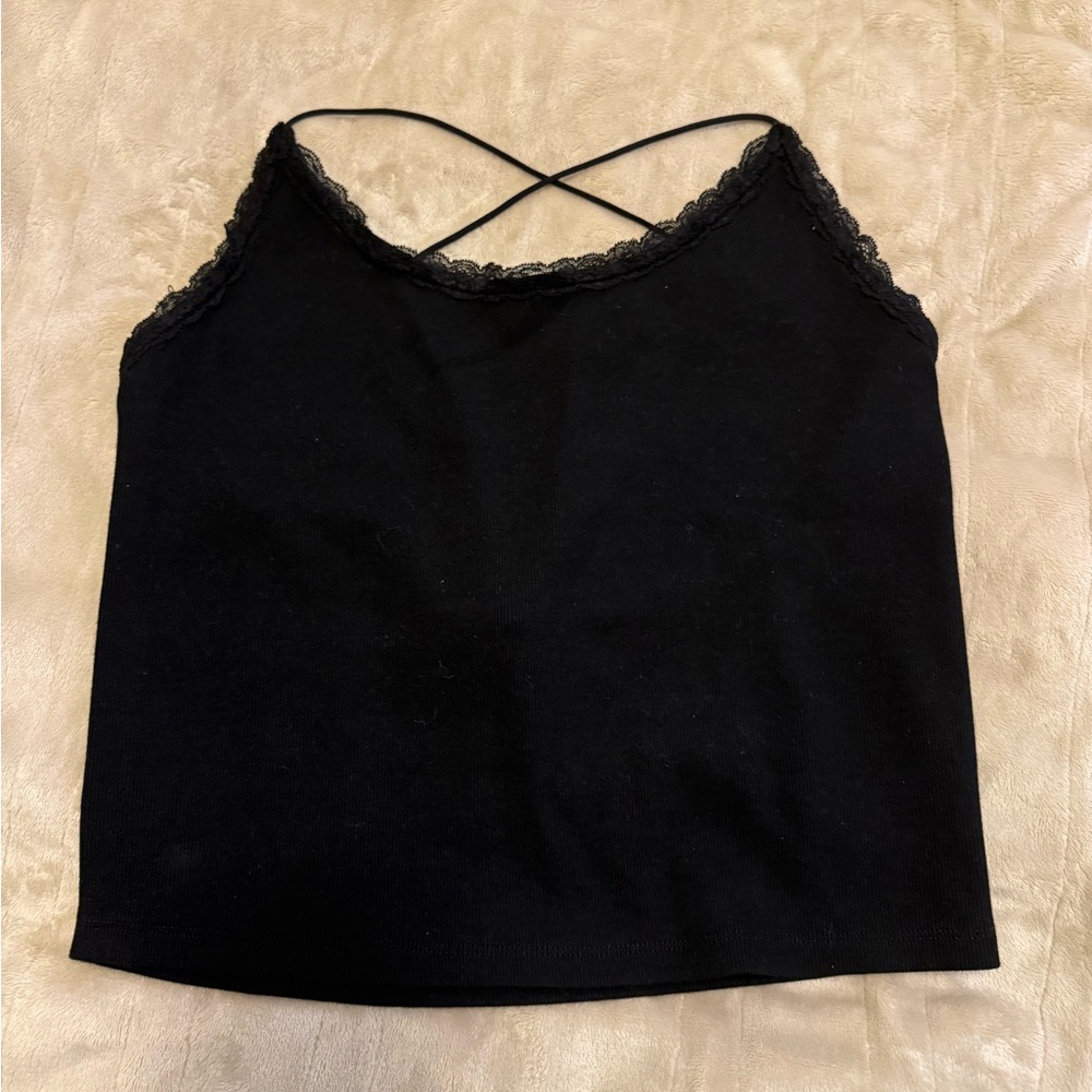 AMERICAN ESGLE STRAPPY RIBBED TANKTOP